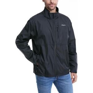 clothin Mens Lightweight Windbreaker Packable Jacket Water Resistant Outdoor L